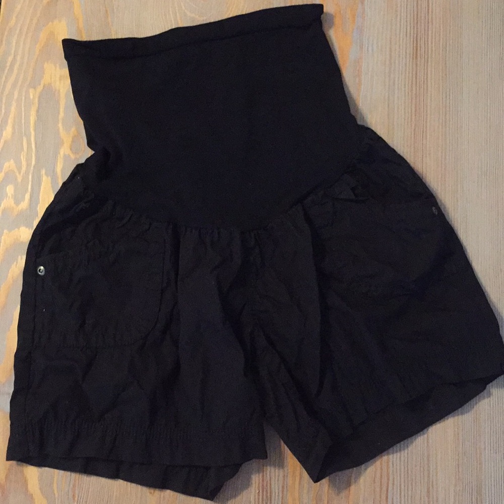 Motherhood Maternity Black Shorts Size M